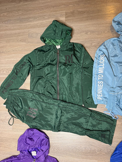 Real Life Hustler Windbreaker Full Set