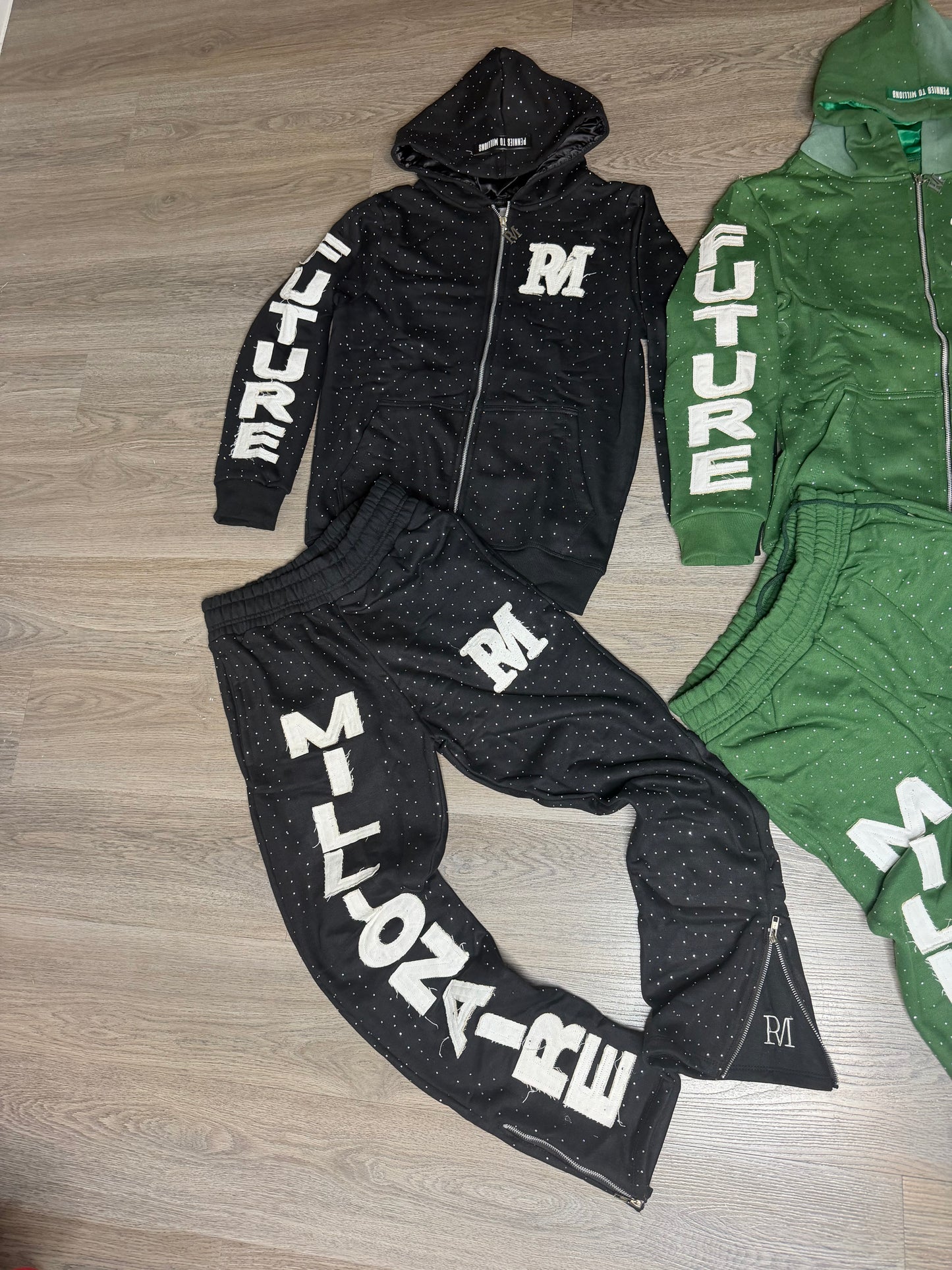 Future Millionaire Rhinestone Set