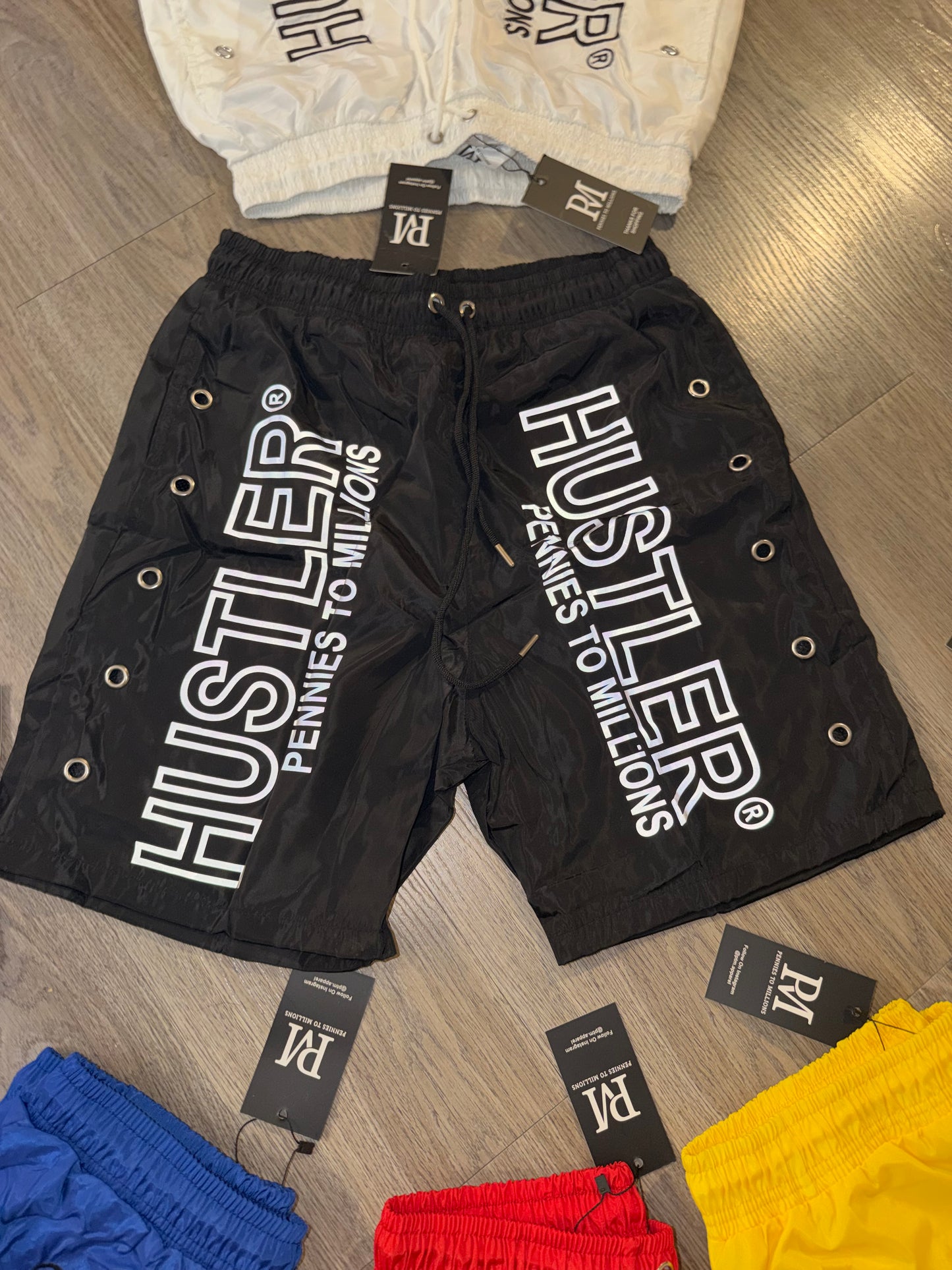 Hustler Windbreaker Shorts
