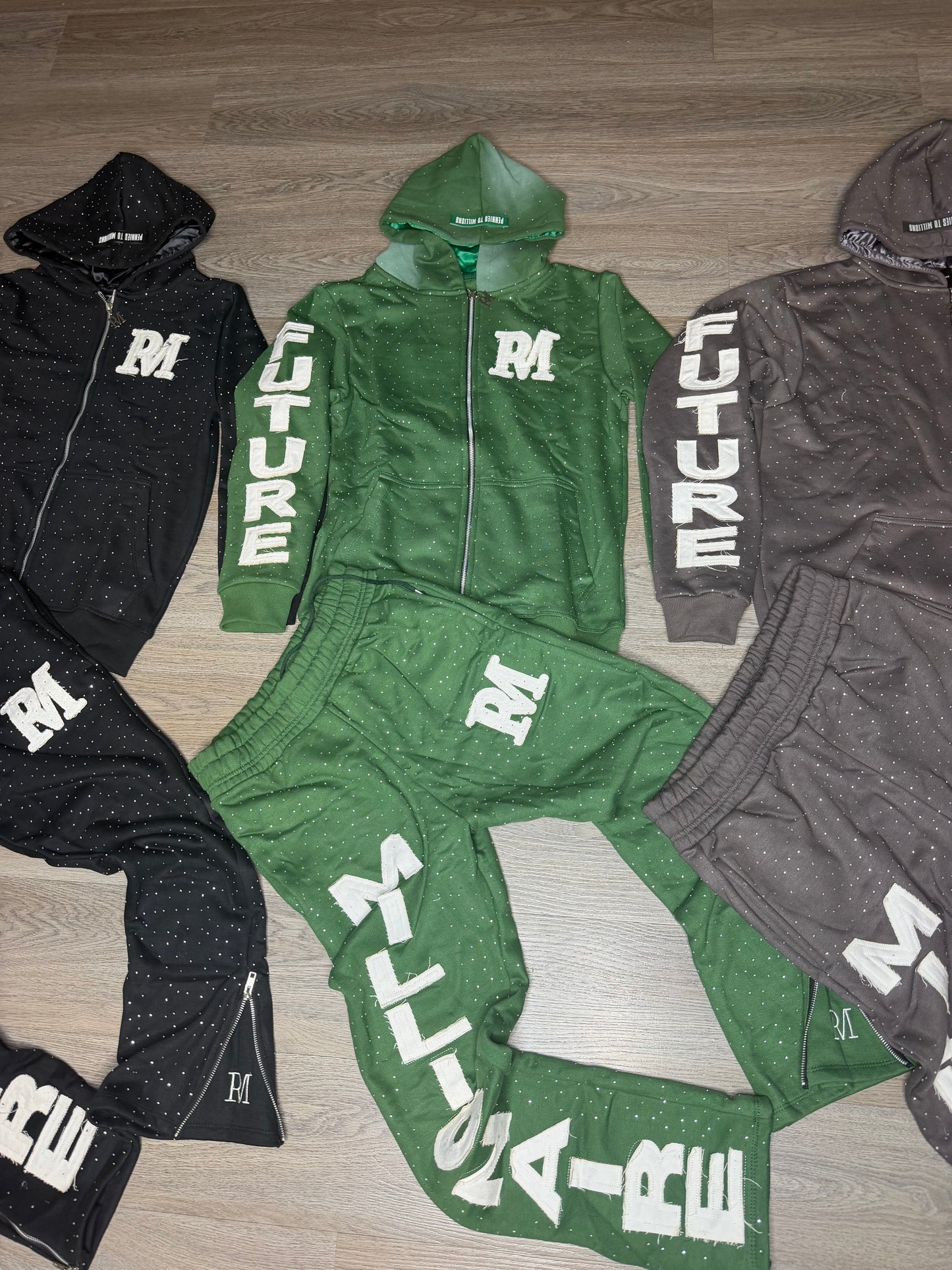 Future Millionaire Rhinestone Set