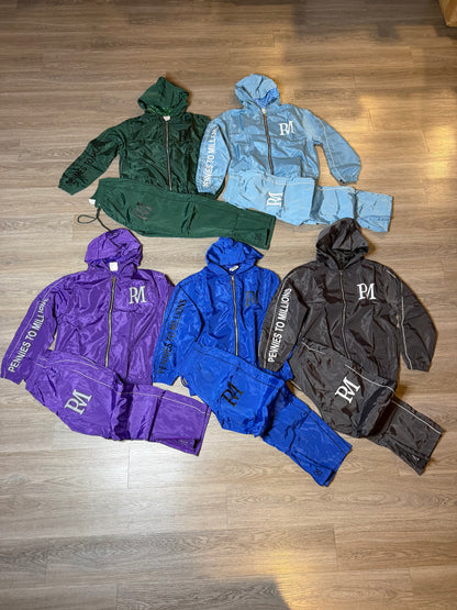 Real Life Hustler Windbreaker Full Set