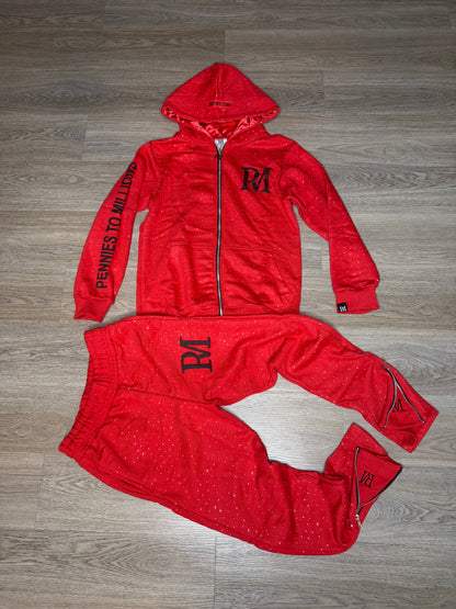 Real Life Hustler Rhinestone Set