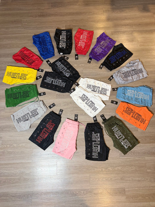 Hustler Windbreaker Shorts