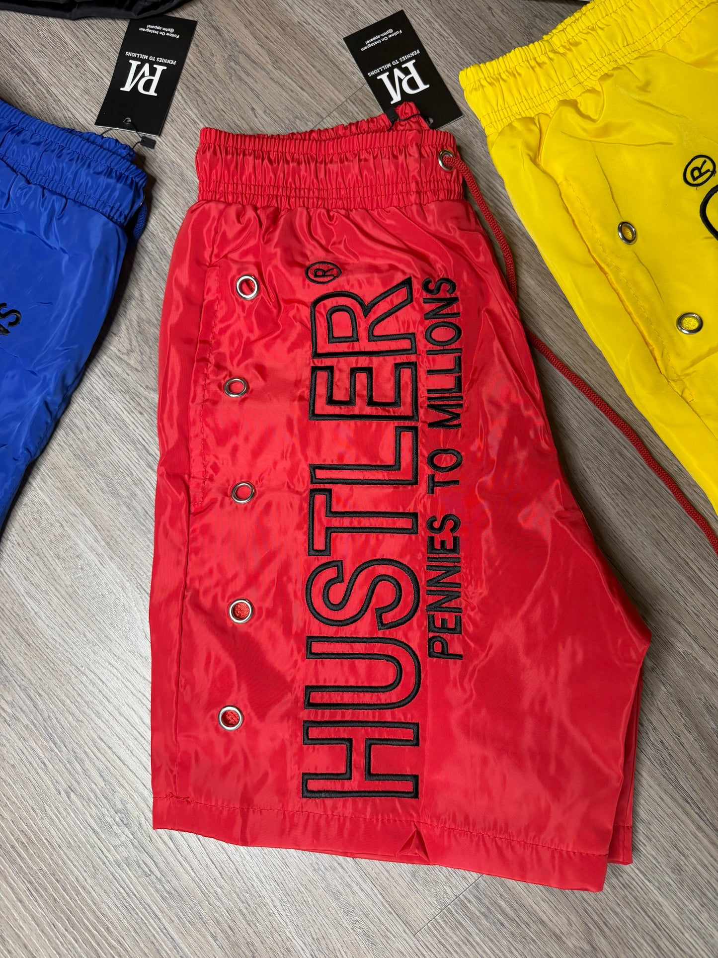 Hustler Windbreaker Shorts