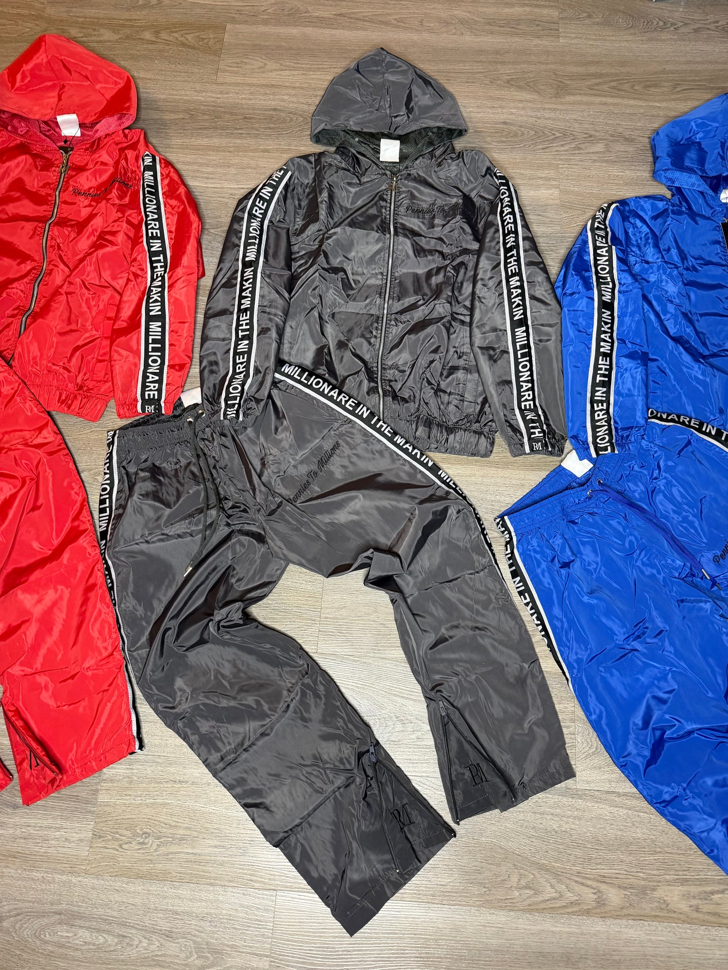 Millionaire In The Makin Windbreaker Set