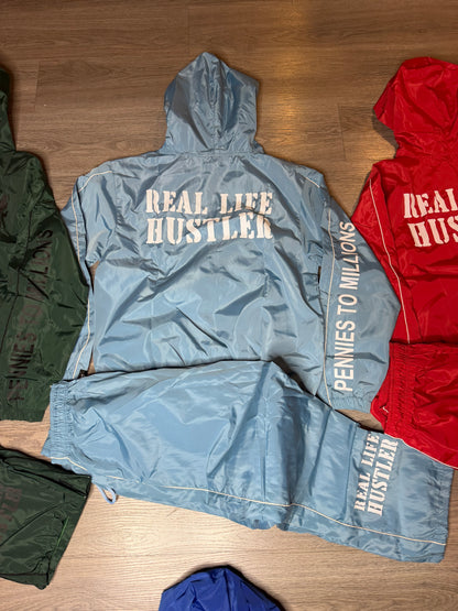 Real Life Hustler Windbreaker Full Set