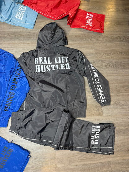 Real Life Hustler Windbreaker Full Set