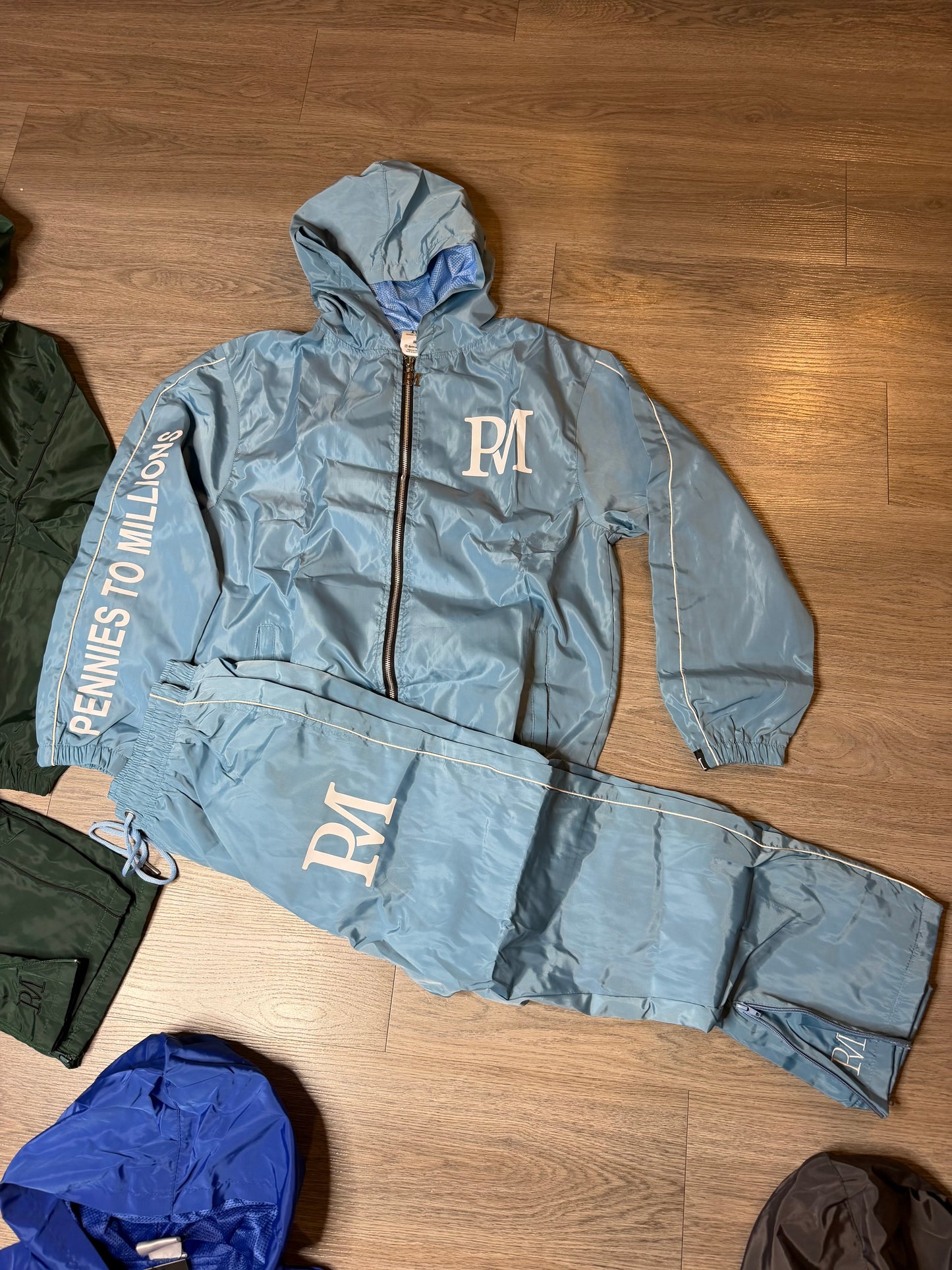 Real Life Hustler Windbreaker Full Set
