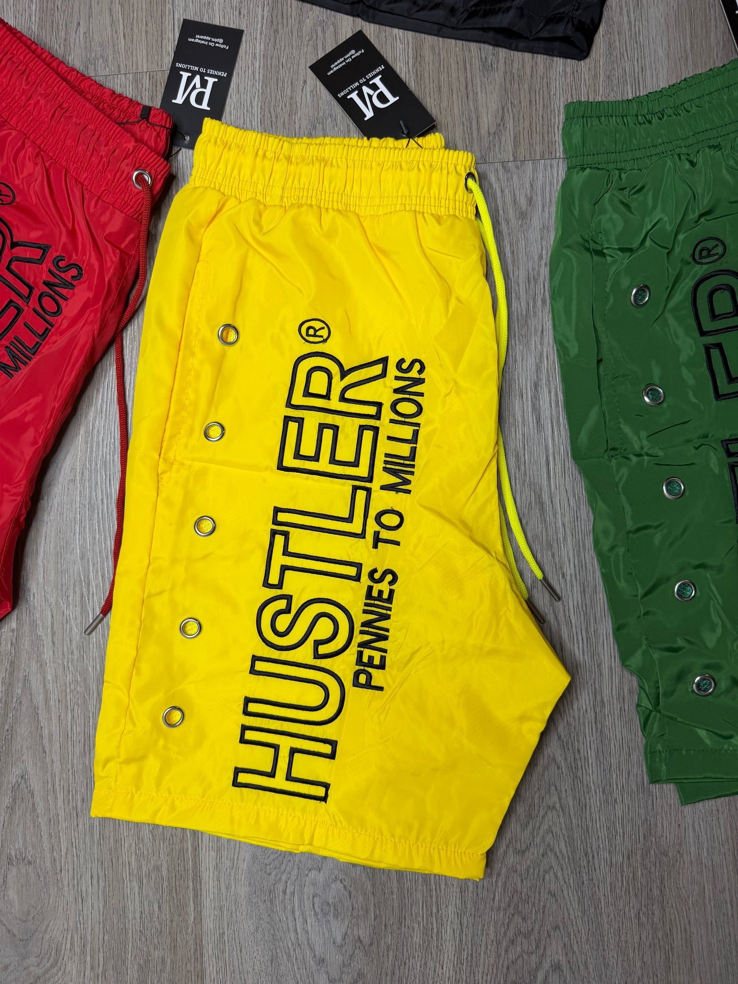 Hustler Windbreaker Shorts